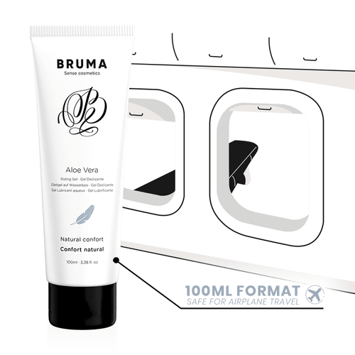 BRUMA - GEL SCORREVOLE ALOE VERA GUSTO CUPCAKE-PINA COLADA-NATURALE 100 ML - Intimo per le occasioni speciali | The Game Lingerie - Intimo per le occasioni speciali | The Game Lingerie