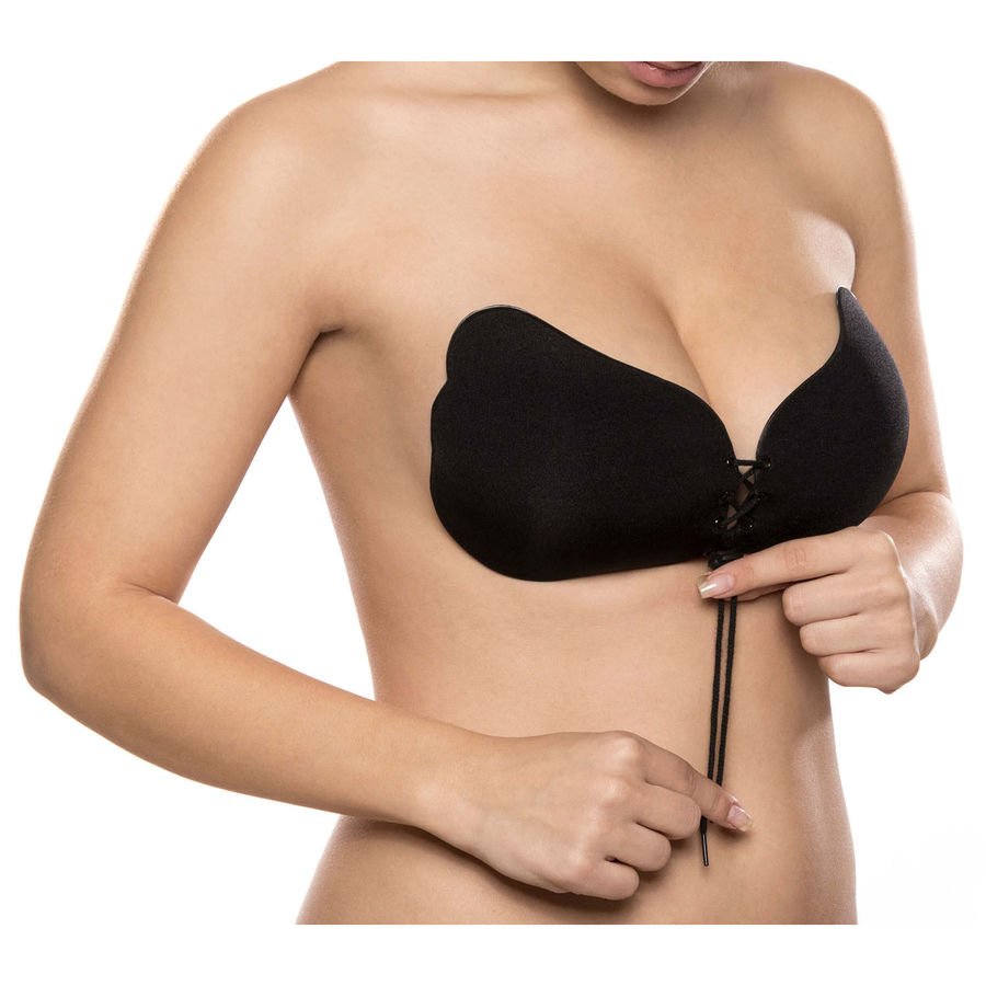 BYE - BRA - LACE - IT VALORIZZAZIONE PUSH - UP NERO COPPA C - BYE BRA - BRAS - Intimo per le occasioni speciali | The Game Lingerie