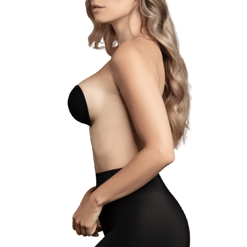 BYE - BRA - REGGISENO INVISIBLE NERO COPPA A - BYE BRA - BRAS - Intimo per le occasioni speciali | The Game Lingerie