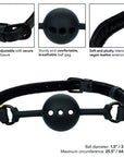 CALEXOTICS - BOUNDLESS BALL GAG TRASPIRANTE - CALEXOTICS - Intimo per le occasioni speciali | The Game Lingerie
