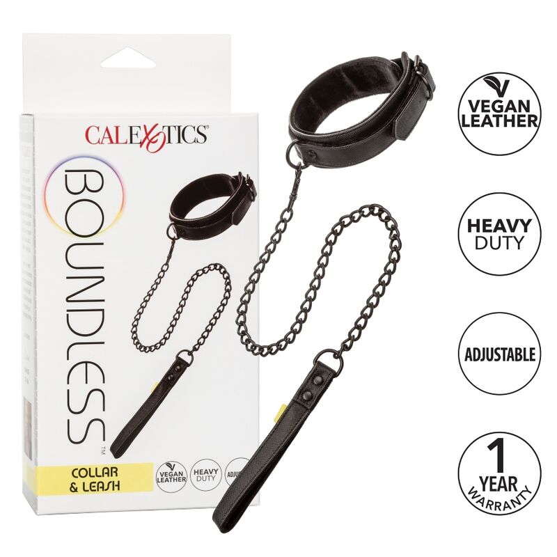 CALEXOTICS - COLLARE E GUINZAGLIO BOUNDLESS - CALEXOTICS - Intimo per le occasioni speciali | The Game Lingerie
