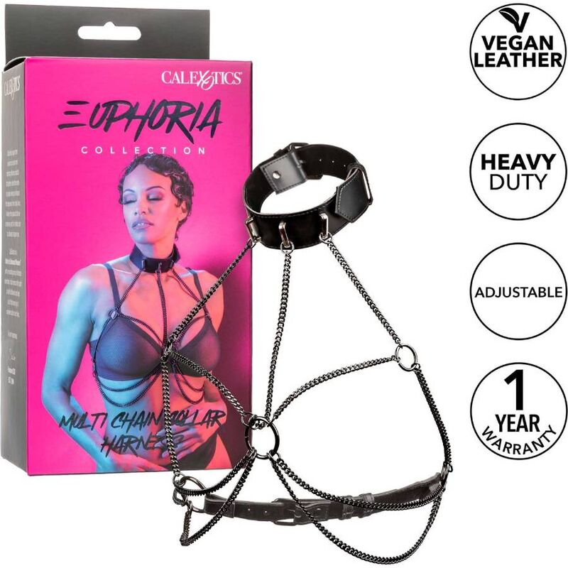 CALEXOTICS - EUPHORIA IMBRACATURA COLLETTO MULTI CATENA - CALEXOTICS - Intimo per le occasioni speciali | The Game Lingerie