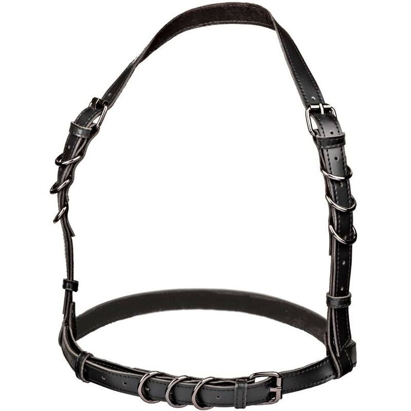CALEXOTICS - EUPHORIA IMBRACATURA CON FIBBIA HALTER NERA - CALEXOTICS - Intimo per le occasioni speciali | The Game Lingerie