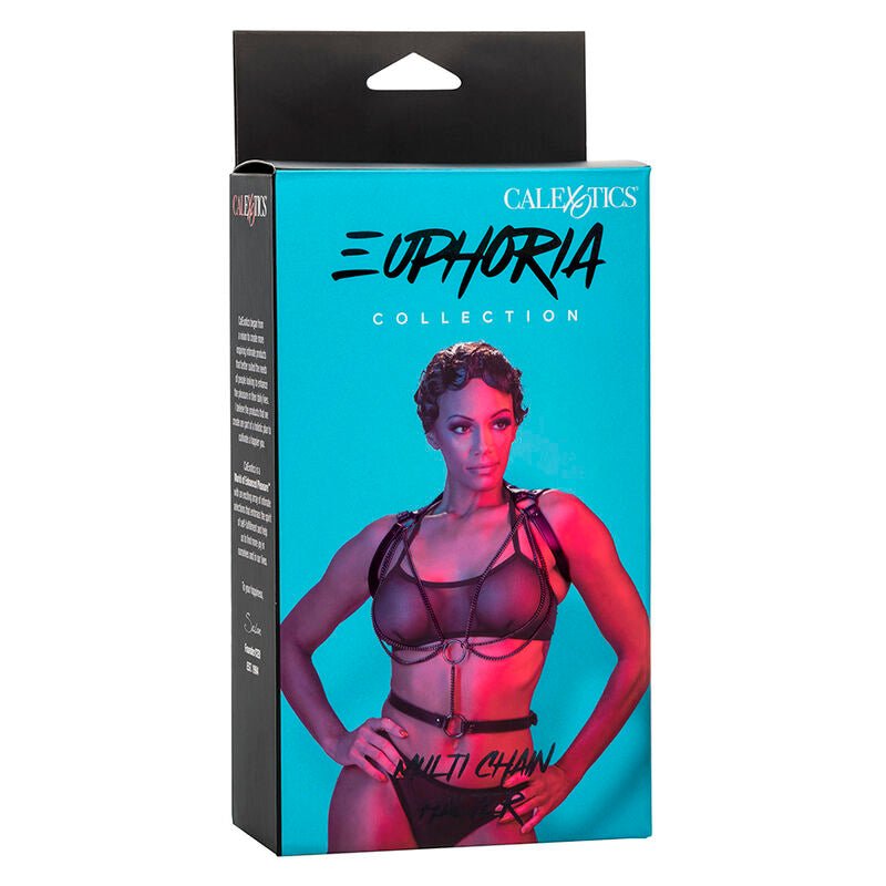 CALEXOTICS - EUPHORIA MULTICHAIN HALTER HARNESS PREMIUM - CALEXOTICS - Intimo per le occasioni speciali | The Game Lingerie
