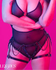 CALEXOTICS - EUPHORIA MULTICHAIN IMBRACATURA COSCIA PREMIUM TAGLIA PIÙ GRANDE - CALEXOTICS - Intimo per le occasioni speciali | The Game Lingerie