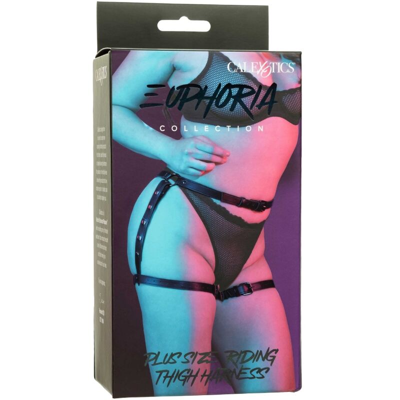 CALEXOTICS - EUPHORIA PETTORINA DA EQUITAZIONE PLUS TAGLIA - CALEXOTICS - Intimo per le occasioni speciali | The Game Lingerie