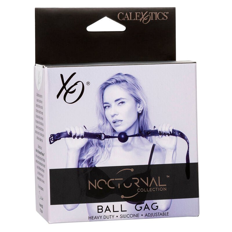 CALEXOTICS - NOCTURNAL BALL GAG SILICONE NERO - CALEXOTICS - Intimo per le occasioni speciali | The Game Lingerie