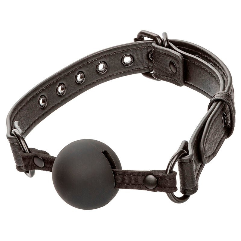 CALEXOTICS - NOCTURNAL BALL GAG SILICONE NERO - CALEXOTICS - Intimo per le occasioni speciali | The Game Lingerie