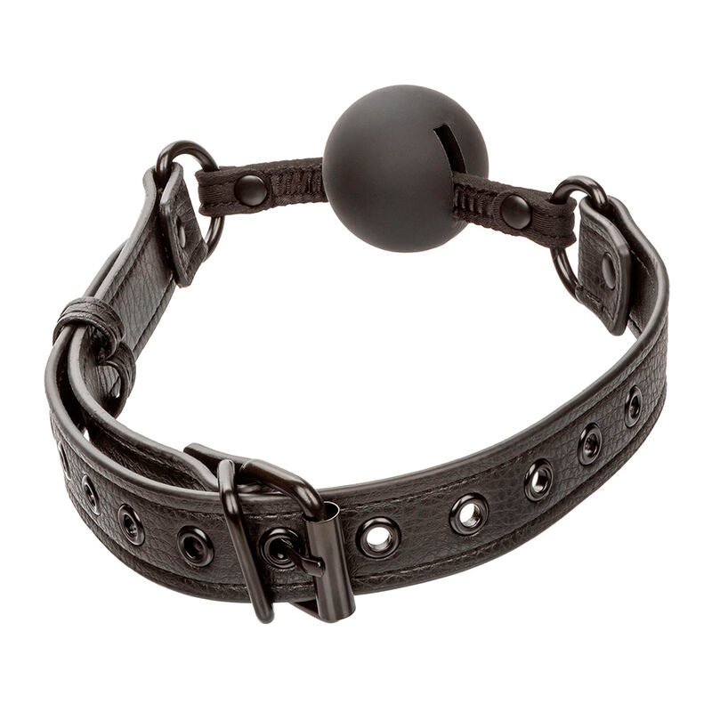 CALEXOTICS - NOCTURNAL BALL GAG SILICONE NERO - CALEXOTICS - Intimo per le occasioni speciali | The Game Lingerie
