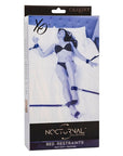 CALEXOTICS - NOCTURNAL CINGHIE PER LETTO IN PELLE REGOLABILI NERE - CALEXOTICS - Intimo per le occasioni speciali | The Game Lingerie