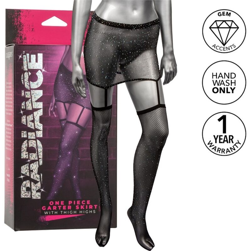 CALEXOTICS - RADIANCE AUTOREGOLENTI CON GONNA GIACCA - CALEXOTICS - Intimo per le occasioni speciali | The Game Lingerie