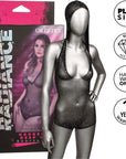 CALEXOTICS - RADIANCE BODY A V PROFONDO CON CAPPUCCIO TAGLIA PLUS - CALEXOTICS - Intimo per le occasioni speciali | The Game Lingerie