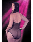 CALEXOTICS - RADIANCE BODY A V PROFONDO CON CAPPUCCIO TAGLIA PLUS - CALEXOTICS - Intimo per le occasioni speciali | The Game Lingerie