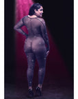 CALEXOTICS - RADIANCE BODY INTERO SENZA CAVALLETTO RHINE TAGLIA PLUS - CALEXOTICS - Intimo per le occasioni speciali | The Game Lingerie