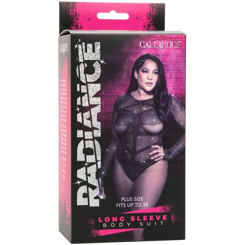 CALEXOTICS - RADIANCE BODY MANICA LUNGA RHINE TAGLIA PLUS - CALEXOTICS - Intimo per le occasioni speciali | The Game Lingerie