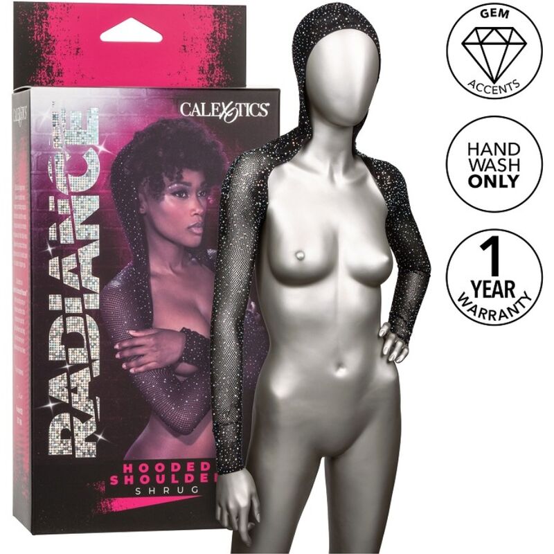 CALEXOTICS - RADIANCE COPRISPALLA CON CAPPUCCIO RENO - CALEXOTICS - Intimo per le occasioni speciali | The Game Lingerie