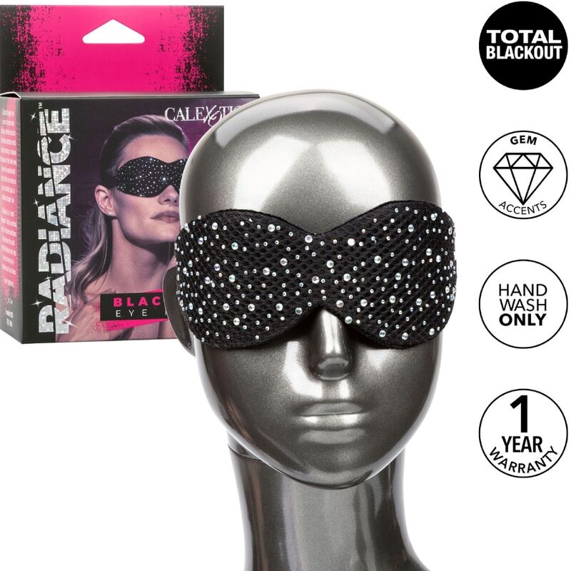 CALEXOTICS - RADIANCE MASCHERA BLACKOUT PER GLI OCCHI DEL RENO - CALEXOTICS - Intimo per le occasioni speciali | The Game Lingerie