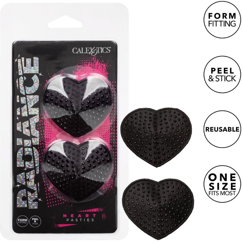 CALEXOTICS - RADIANCE PROTEGGI CAPEZZOLI GIOIELLO A FORMA DI CUORE - CALEXOTICS - Intimo per le occasioni speciali | The Game Lingerie