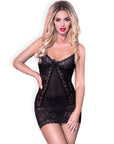 CHILIROSE - CR 3020 BABYDOLL E PERIZOMA ROSSO S/M - CHILIROSE BABYDOLLS - Intimo per le occasioni speciali | The Game Lingerie