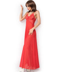 CHILIROSE - CR 3883 BABYDOLL LUNGA ROSSO S/M - CHILIROSE BABYDOLLS - Intimo per le occasioni speciali | The Game Lingerie