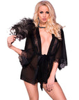 CHILIROSE - CR 4113 PEGNOIR ROSSO L/XL - CHILIROSE BABYDOLLS - Intimo per le occasioni speciali | The Game Lingerie