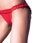 CHILIROSE - CR 4159 SLIP ROSSO L/XL - CHILIROSE PANTIES & THONGS - Intimo per le occasioni speciali | The Game Lingerie