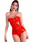 CHILIROSE - CR 4491 CORSETTO ROSSO S/M - CHILIROSE CORSETS - Intimo per le occasioni speciali | The Game Lingerie