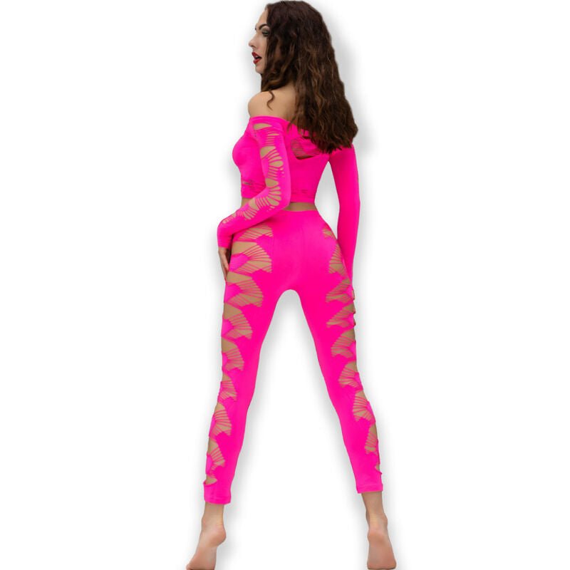 CHILIROSE - CR 4632 TOP E PANTALONE FUCSIA S/L - CHILIROSE SETS - Intimo per le occasioni speciali | The Game Lingerie