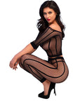 CHILIROSE - CR 4647 TOP E LEGGINS NERO S/M - CHILIROSE SETS - Intimo per le occasioni speciali | The Game Lingerie