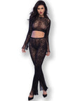 CHILIROSE - CR 4648 TOP E PANTALONE ROSSO S/L - CHILIROSE SETS - Intimo per le occasioni speciali | The Game Lingerie