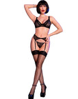 CHILIROSE - CR 4692 SET QUATTRO PEZZI NERO M - CHILIROSE SETS - Intimo per le occasioni speciali | The Game Lingerie