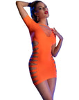 CHILIROSE - CR 4704 ABITO ARANCIONE S/M - CHILIROSE DRESSES - Intimo per le occasioni speciali | The Game Lingerie