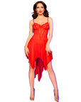 CHILIROSE - CR 4847 BABYDOLL ROSSO S/M - CHILIROSE BABYDOLLS - Intimo per le occasioni speciali | The Game Lingerie