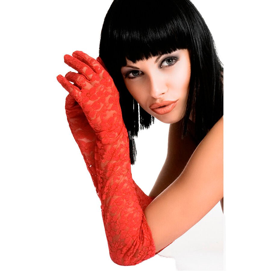 CHILIROSE - GUANTI CR 3071 ROSSO - CHILIROSE ACCESORIES - Intimo per le occasioni speciali | The Game Lingerie