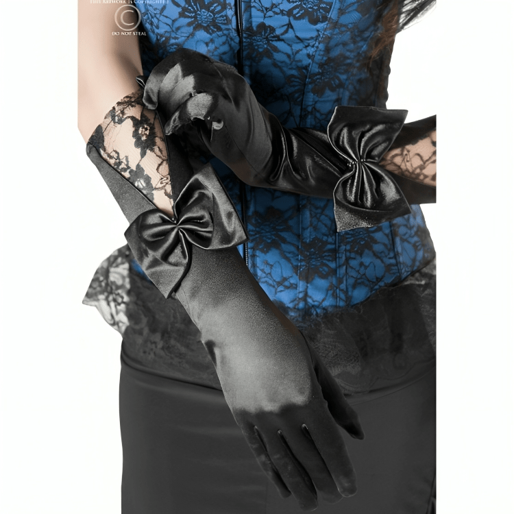 CHILIROSE - GUANTI CR 3252 NERO - CHILIROSE ACCESORIES - Intimo per le occasioni speciali | The Game Lingerie