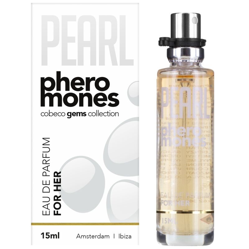 COBECO - PEARL PHEROMONES EAU DE PARFUM PER LEI 15 ML - COBECO - MALE - Intimo per le occasioni speciali | The Game Lingerie