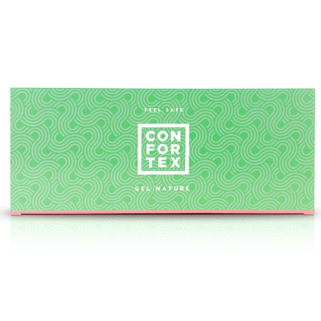 CONFORTEX - LUBRIFICANTE SINGOLA DOSE 6ML SCATOLA / BUSTA DA 100 UNITÀ - CONFORTEX - Intimo per le occasioni speciali | The Game Lingerie