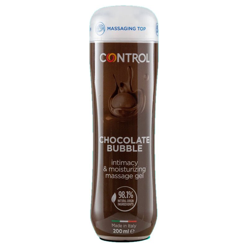 CONTROL - GEL DA MASSAGGIO 3 IN 1 BOLLA DI CIOCCOLATO 200 ML - CONTROL LUBES - Intimo per le occasioni speciali | The Game Lingerie