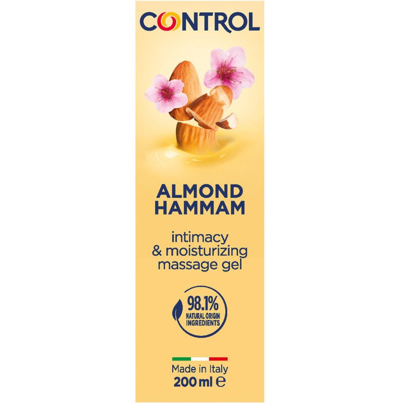 CONTROL - GEL DA MASSAGGIO HAMMAM ALLE MANDORLE 3 IN 1 200 ML - CONTROL LUBES - Intimo per le occasioni speciali | The Game Lingerie