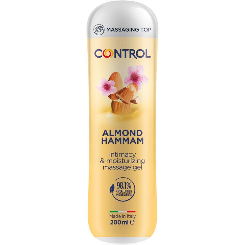 CONTROL - GEL DA MASSAGGIO HAMMAM ALLE MANDORLE 3 IN 1 200 ML - CONTROL LUBES - Intimo per le occasioni speciali | The Game Lingerie