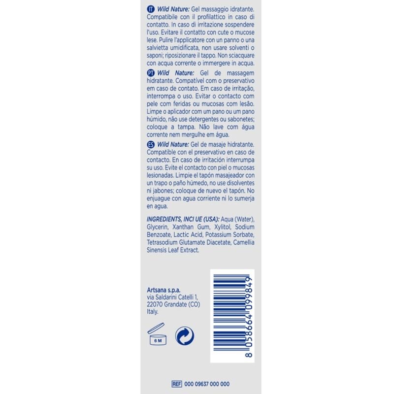 CONTROL - GEL DA MASSAGGIO WILD NATURE 3 IN 1 200 ML - CONTROL LUBES - Intimo per le occasioni speciali | The Game Lingerie