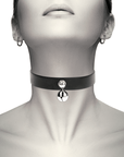 COQUETTE CHIC DESIRE - COLLANA IN PELLE VEGANA ACCESSORIO DONNA CON SONAGLIO - COQUETTE ACCESSORIES - Intimo per le occasioni speciali | The Game Lingerie