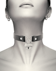 COQUETTE CHIC DESIRE - COLLANA IN PELLE VEGANA CON ACCESSORIO CUORE CON CHIAVE - COQUETTE ACCESSORIES - Intimo per le occasioni speciali | The Game Lingerie
