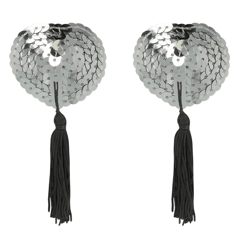 COQUETTE CHIC DESIRE - COPRI CAPEZZOLO ARGENTO - COQUETTE ACCESSORIES - Intimo per le occasioni speciali | The Game Lingerie