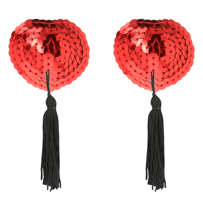 COQUETTE CHIC DESIRE - COPRI CAPEZZOLO ROSSO - COQUETTE ACCESSORIES - Intimo per le occasioni speciali | The Game Lingerie