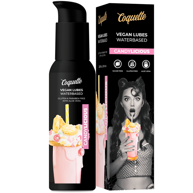 COQUETTE CHIC DESIRE - ESPERIENZA PREMIUM LUBRIFICANTE VEGANO CANDYLICIOUS 100ML - COQUETTE COSMETICS - Intimo per le occasioni speciali | The Game Lingerie