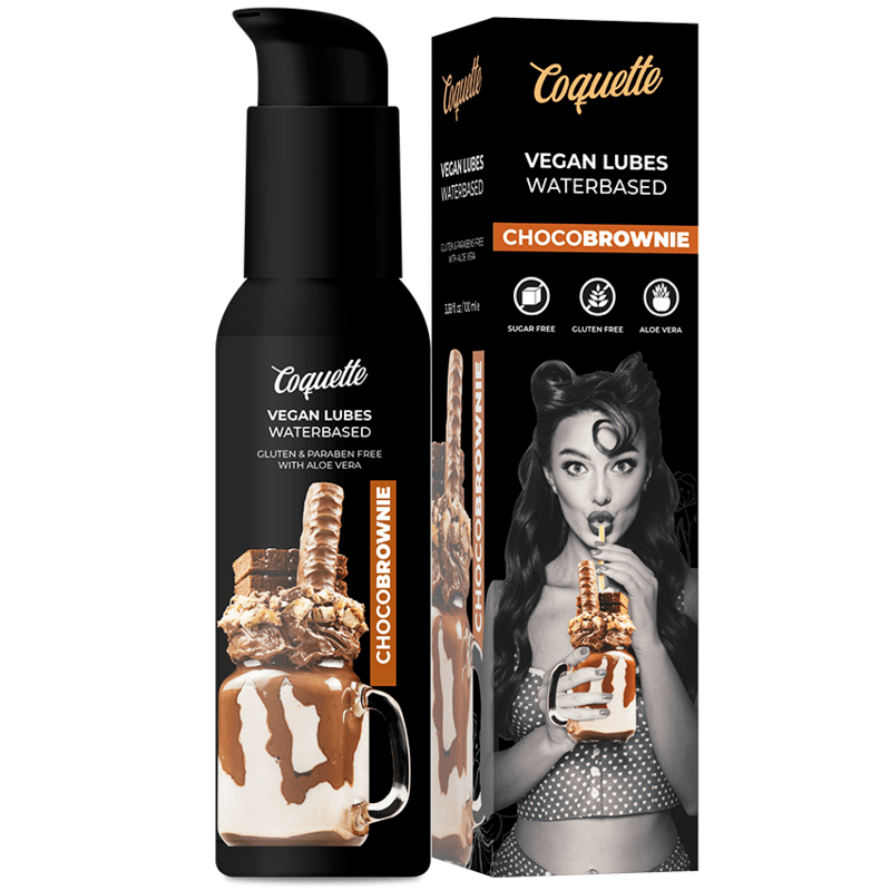 COQUETTE CHIC DESIRE - LUBRIFICANTE VEGANO AL CHOCOBROWNIE ESPERIENZA PREMIUM 100ML - COQUETTE COSMETICS - Intimo per le occasioni speciali | The Game Lingerie