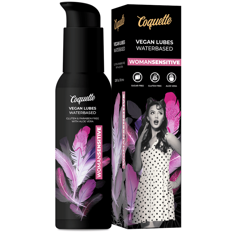 COQUETTE CHIC DESIRE - PREMIUM EXPERIENCE VEGAN WOMANSENSITIVE LUBRIFICANTE 100 ML - COQUETTE COSMETICS - Intimo per le occasioni speciali | The Game Lingerie