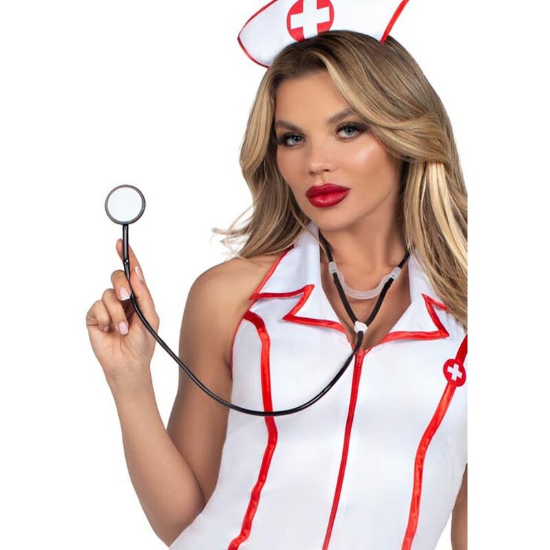 COSTUME DA CAPO INFERMIERA - LEG AVENUE - SET 3 PEZZI TAGLIA M/L - LEG AVENUE COSTUMES - Intimo per le occasioni speciali | The Game Lingerie