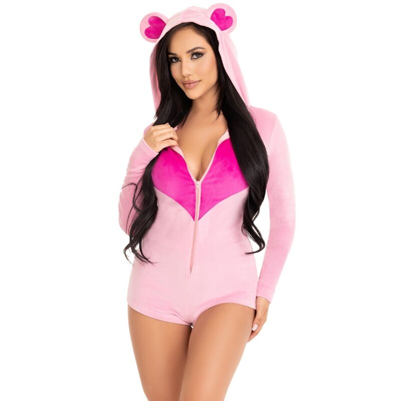 COSTUME DA ORSETTO ROSA BODY IN VELLUTO - LEG AVENUE - TAGLIA M - LEG AVENUE COSTUMES - Intimo per le occasioni speciali | The Game Lingerie